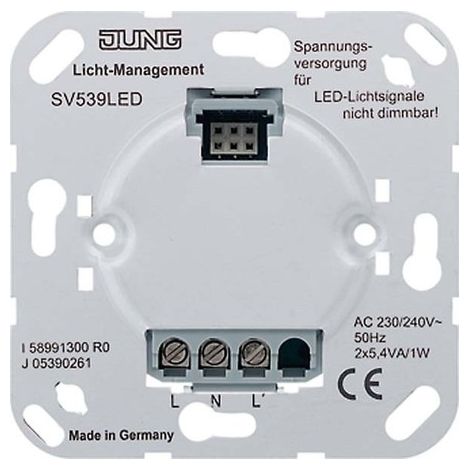 JUNG SV539LED SPANNUNGSVERSORGUNG FÜR LED-LICHTSIGNALE
