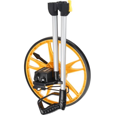 Roue de mesure pliable pour arpenteur, compteur de distance mécanique pour chantier, terrain et routes, idéale pour ouvriers et constructeurs (1/5)