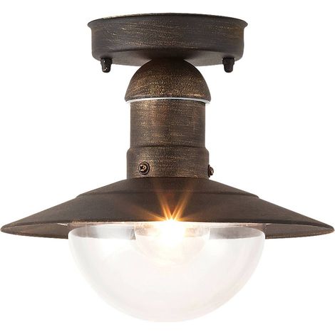 Lampada da soffitto mediterranea 1xE27 Oslo oro antico 8736 Rabalux (1/4)