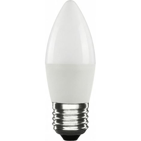 Bombilla Vela LED E27 C37 4.5W — Opal Disponible En Luz
