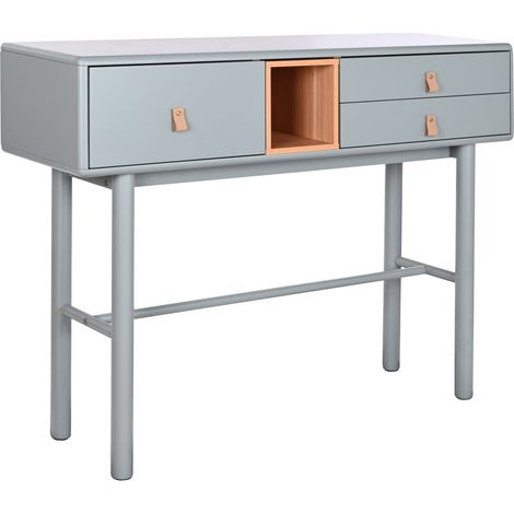 Consola Mdf Pu 120X35X90 Gris (1/5)
