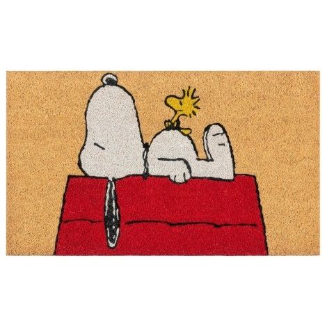 Paillasson Snoopy - Antidérapant et Fibre de Coco - 40 x 60 cm (1/5)