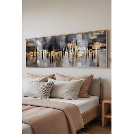Arte de pared de MDF con marco Painting Multicolor (1/5)