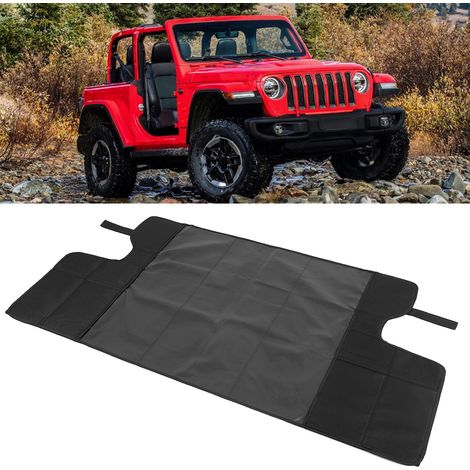 Cache-bagages de sécurité pour coffre arrière compatible avec Jeep Wrangler JK (1/5)