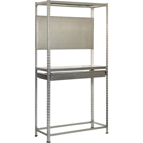 Simonrack BOX PLUS 3 400 étagère galvanisée zinc atelier (1/4)