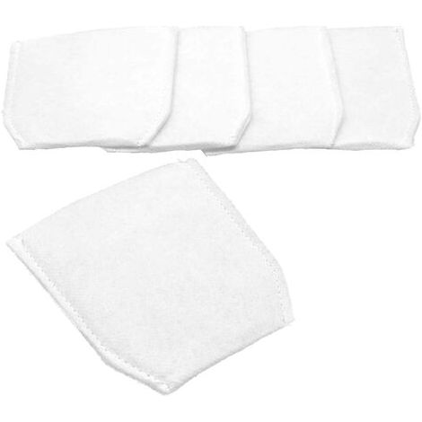vhbw 5x sacchetti compatibile con Makita BCL180 aspirapolvere - in microfibra, bianco (1/2)
