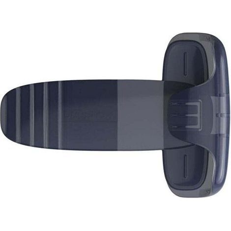 pair Serrure de porte de réfrigérateur et de congélateur pour enfants, facile à installer et à utiliser Adhésif 3M VHB, sans outils ni forets (gris)