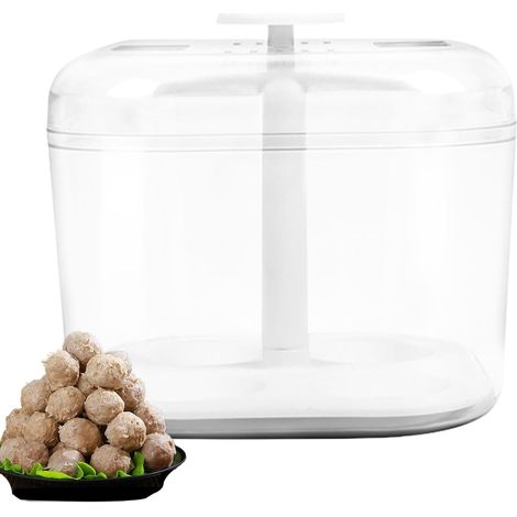 Machine à boulettes efficace ×2, outil ménager pour boulettes de légumes, rondes (1/5)