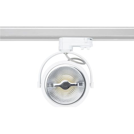 Faretto LED Binario Trifase Cree AR111 15W Regolabile Bianco 2700K Bianco Caldo