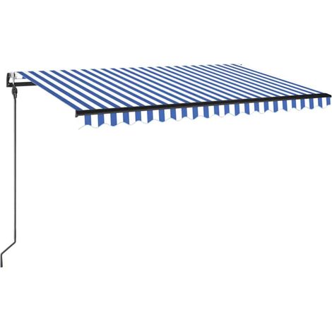 Maison Exclusive - Automatische Markise mit LED Windsensor 400x30 (1/5)