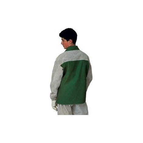 Veste de soudeur cuir croûte VES41140-VEST 41 140 - Guyard
