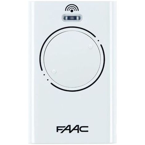 Télécommande FAAC XT2 LR 868 MHz, blanche (1/5)