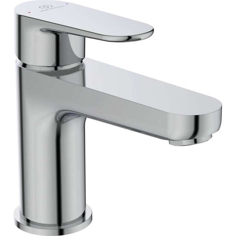 Ideal Standard Grifo lavabo Cerafine O, H80, sin vaciador., Salida 114mm, Cromo, BC696AA (1/4)