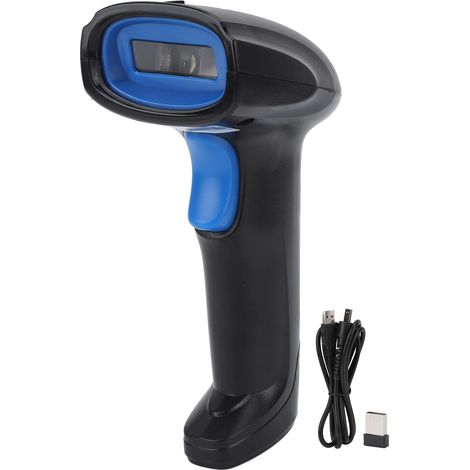 Lecteur de codes-barres 1D portable USB 2,4 GHz, Plug and Play, sous licence YHD-1100LW (1/5)