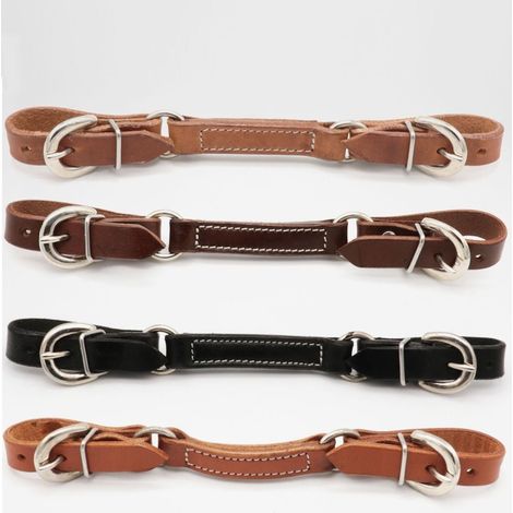 CHESTNUT - Barbozzale in cuoio piatto con cuciture a contrasto modello Silver Horse Inuit