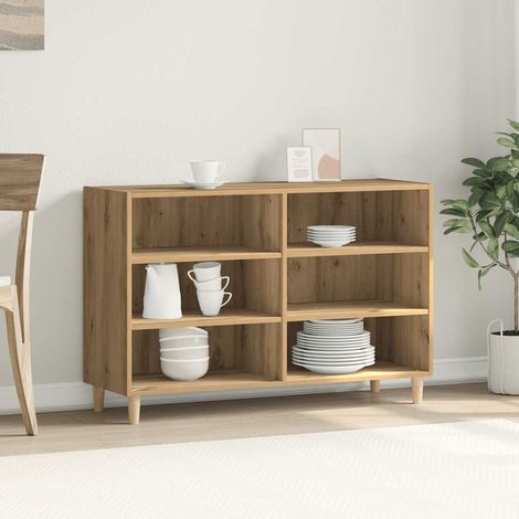 Sideboard Artisan-Eiche 103,5x35x70 cm Holzwerkstoff (1/5)