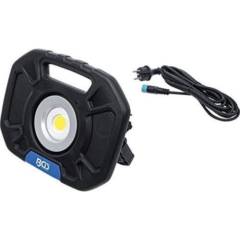 BGS Proyector de trabajo LED COB negro 40W potente