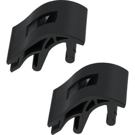 Soporte de montaje del radiador, 2 piezas, 17111712660 17 11 1 712 660. Compatible con BMW Serie 5 E34 (03/1987-06/1996).
