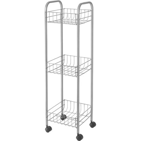 Scaffaletto 3 piani smontabile polytherm - metaltex (1/5)