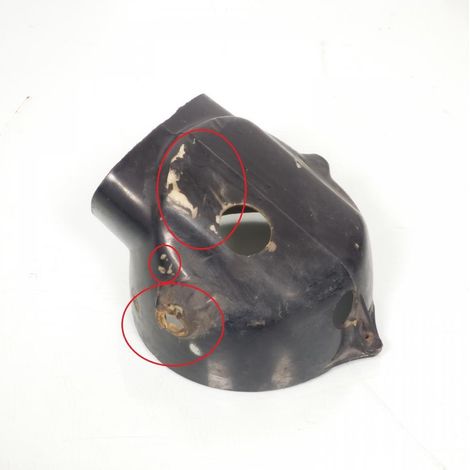 [PRODUIT D'OCCASION] Support optique avant et compteur origine pour moto Honda 125 CB (1/3)