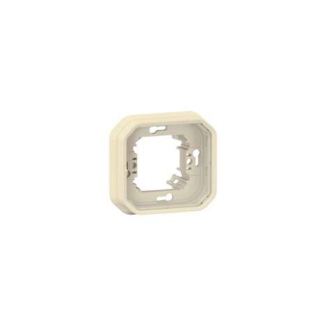 Legrand – Support plaque étanche composable – IP55 pour protection contre l'eau et la poussière – Montage horizontal/vertical – Couleur sable