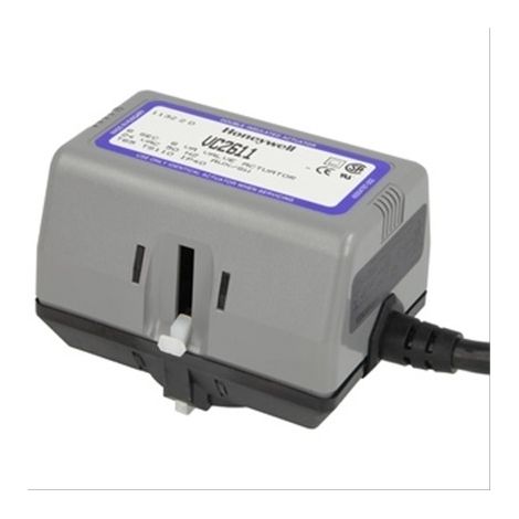 Moteur vanne de commu. Honeywell VC2611ZZ00 - 24V, câble 1m 3 fils, sans fiche Molex