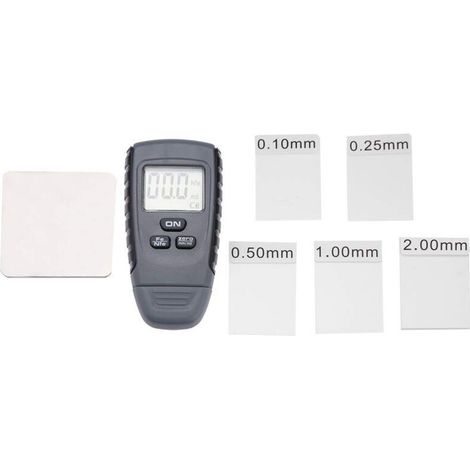 SAEC-Beschichtungsdickenmessgerät – Mini-Digital-LCD-Lackdickenmessgerät, Prüf- und Messwerkzeug für Autolacke. – Crezuo