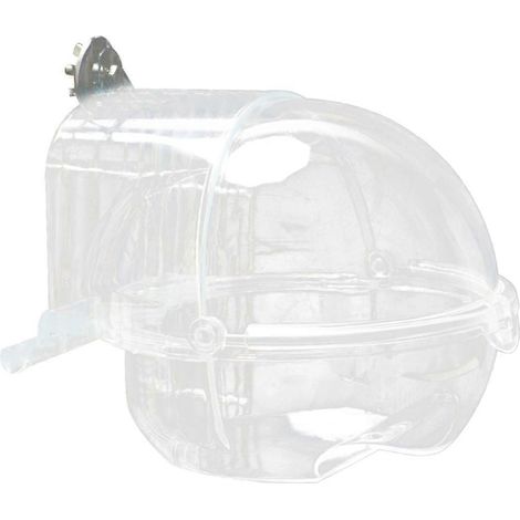 Vogelbadewanne, transparente Badewanne, Papageienbadewanne, Papageienduschbox