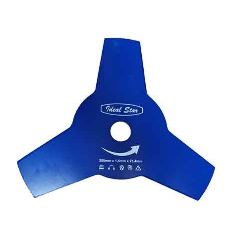 DISCO PER DECESPUGLIATORE 3 DENTI Ø 255x1,4 mm (1/4)