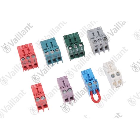 VAILLANT Steckverbinder, ProE , Set VC 10+15+20+25+30 CS/1-5 R1 u.w. Vaillant-Nr. , 0020136646