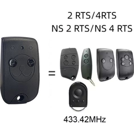 Kompatibel mit der Somfy NS 2RTS 433,42-MHz-Garagentorfernbedienung, kompatibel mit O2RTS / 4RTS / NS (1/2)