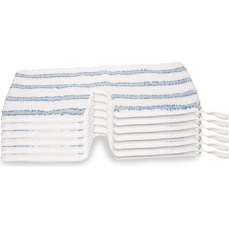 Lntyq Mop Cleaning Pad en Microfibre Double Face Frotter Remplacement de Conception pour O-Cedar Vileda ProMist Max Spray Mop (Lot de 6)