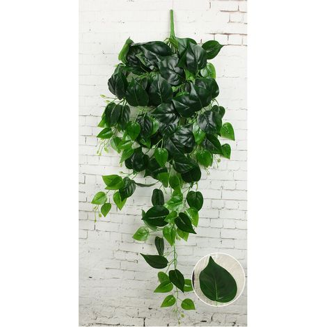 85CM Long Artificial Ivy Garland Artificial Ivy Hanging Garland Artificial Plant Hanging Plants Artificial Plant Hanging Plastic Plants For Balcony Wedding Garden Decoration (1/5)