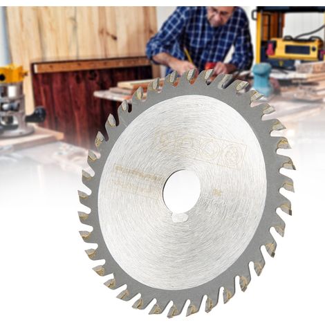 Multifunktionale Trennscheibe aus Hartmetall-Kreissägeblatt für elektrische Kreissägen (85 x 15 x 36 Zähne) (1/5)