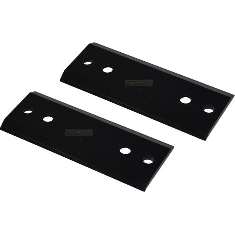 2 X 10 CM lame de broyeur / déchiqueteur à bois pour SCHEPPACH BIOSTAR 3000 B 4000 Combi GW GWS 400 B 40400140