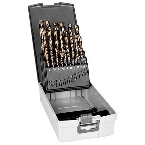 BAHCO - Jeu de forets HSS-E en cobalt pour métal - 25 pcs