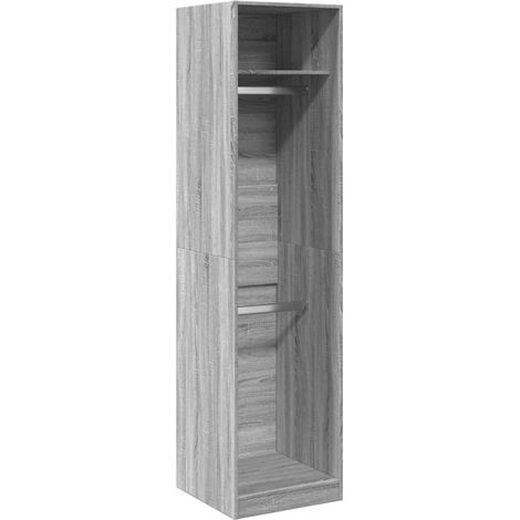 Maison Exclusive - Armadio Grigio Sonoma 50x50x200 cm in Legno Multistrato