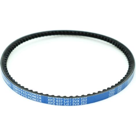 Courroie trapézoidale crantée Contitech Conti V FO PIONEER XPZ637 Ld