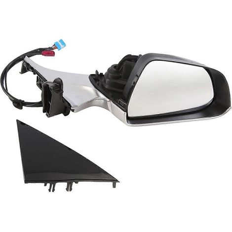 Rétroviseur extérieur RH électroplaqué pour Model 3 1521929-00-B-- (1/5)