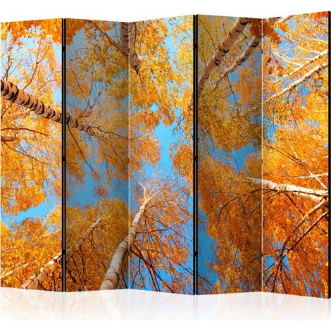 Paravent 5 Volets "Autumnal Treetops" 172x225cm (1/2)