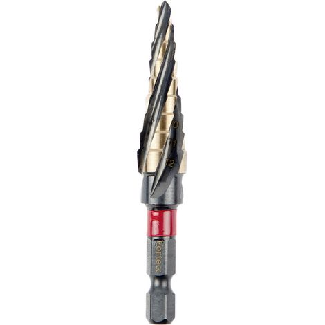 C.K T3016 4-12 HSSE-Co 5 Stufenbohrer 4 mm, 5 mm, 6 mm, 7 mm, 8 mm, 9 mm, 10 mm, 11 mm, 12 mm DIN