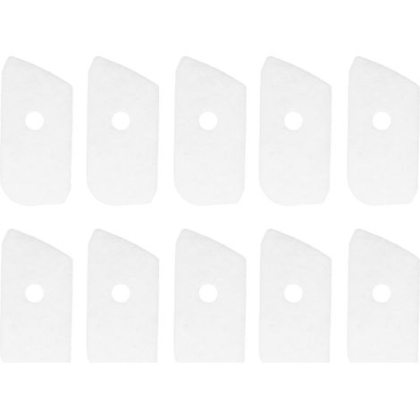 GARRYFIZH Lot de 10 Filtres à Air en Coton, Numéro de Remplacement 530150253 pour Tronçonneuse Husqvarna 128L 128CD 128LD 128LDX