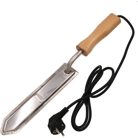 Entdeckelungsmesser – 220-V-Elektro-Honigschleuder – Für Hobby- und Berufsimkerei – Gesamtlänge 440 mm – 250 mm lange Klinge aus Edelstahl – 1 Stück (1/5)
