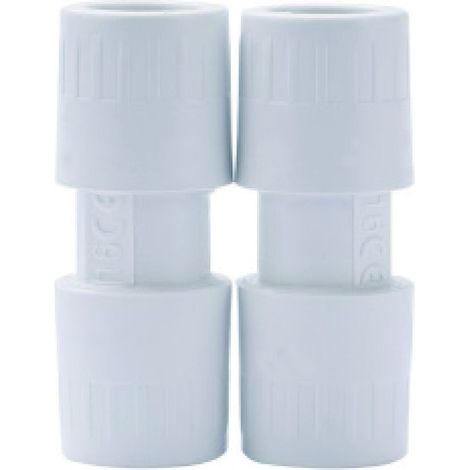 2 PZ Manicotti Giunto Lineare Dritto per Tubo Rigido 16mm IP40