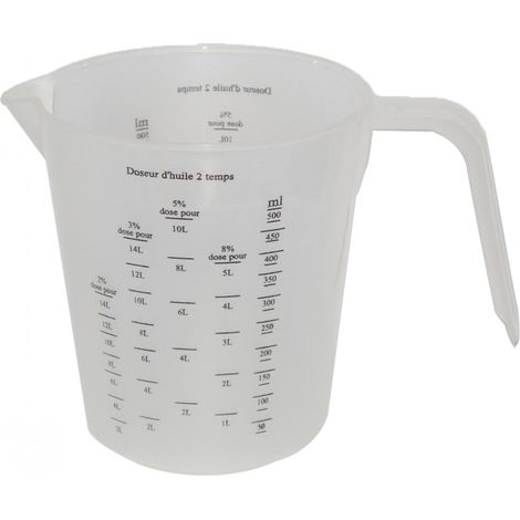 Dosiergerät ölfilter 2 takt-öl skala 500ml UNIVERSEL