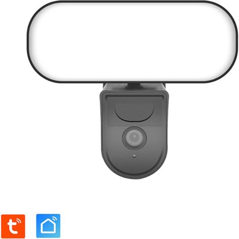 Caméra de surveillance filaire pour intérieur ou extérieur Full HD 3MP - Fonction éclairage LED 2310lm