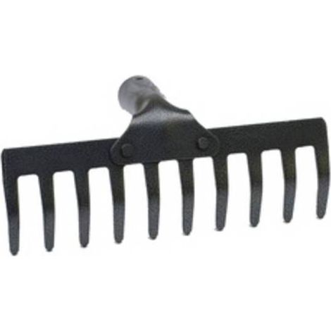 10 x RASTRELLO A 10 DENTI PESANTE