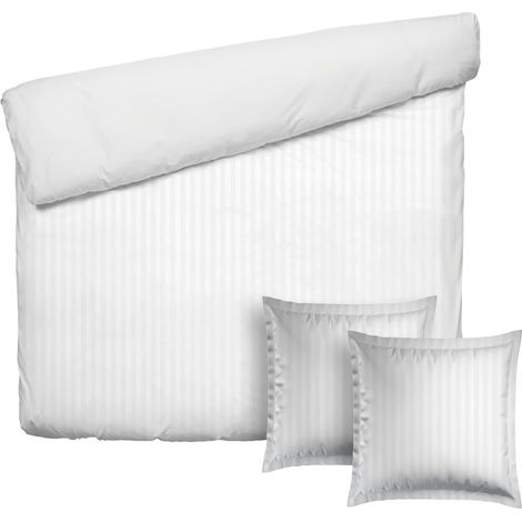 Parure de lit 3 Pièces 2 Personnes - Housse de Couette 200x220cm (1/5)
