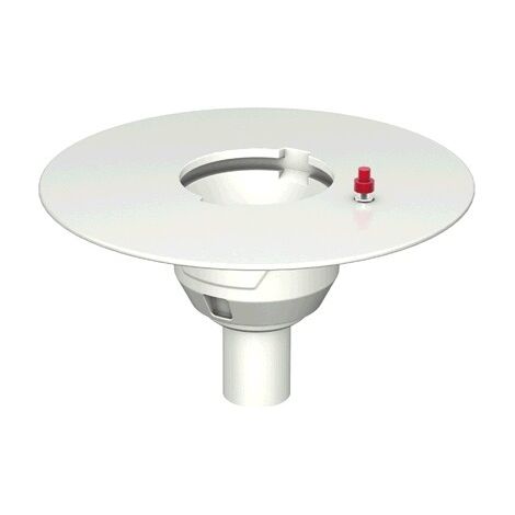 ACO Bodenablauf Passavant DN50 90 Grad/1,0l/s/Klebefl./ohne WS/epoxiert, 5150.60.20