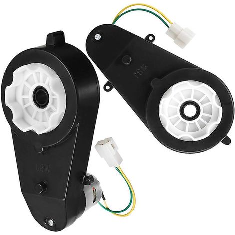 Moteur de boîte de vitesses 24V pour voiture électrique pour enfants (2 pièces) (1/5)